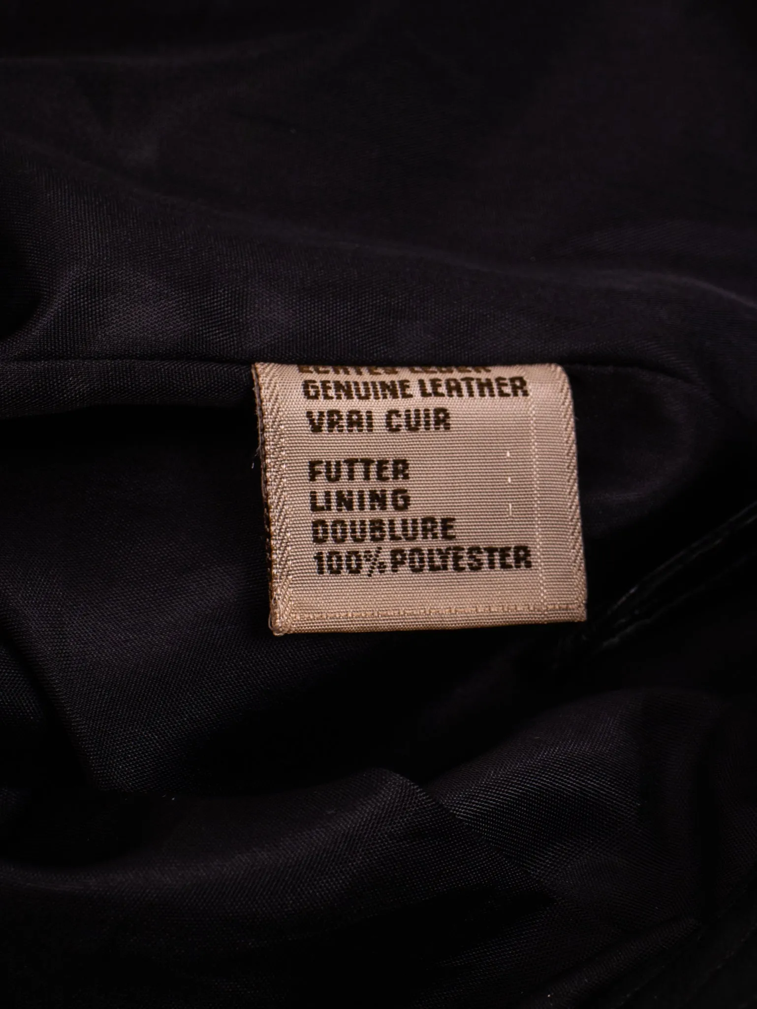 90's Tartuffo leather skirt