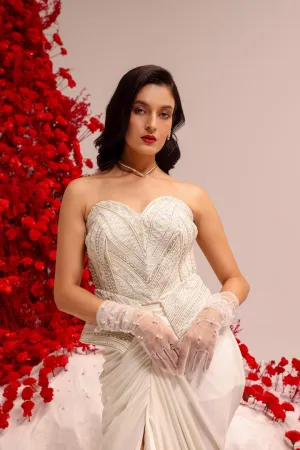 Akaar corset peplum