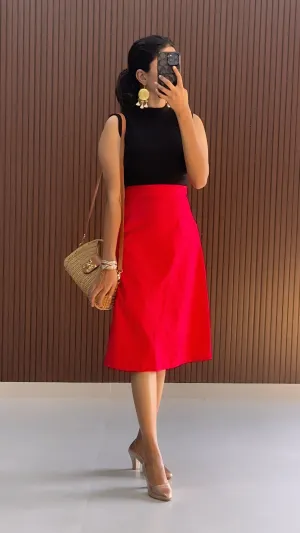 Candle  skirt and Top Combo