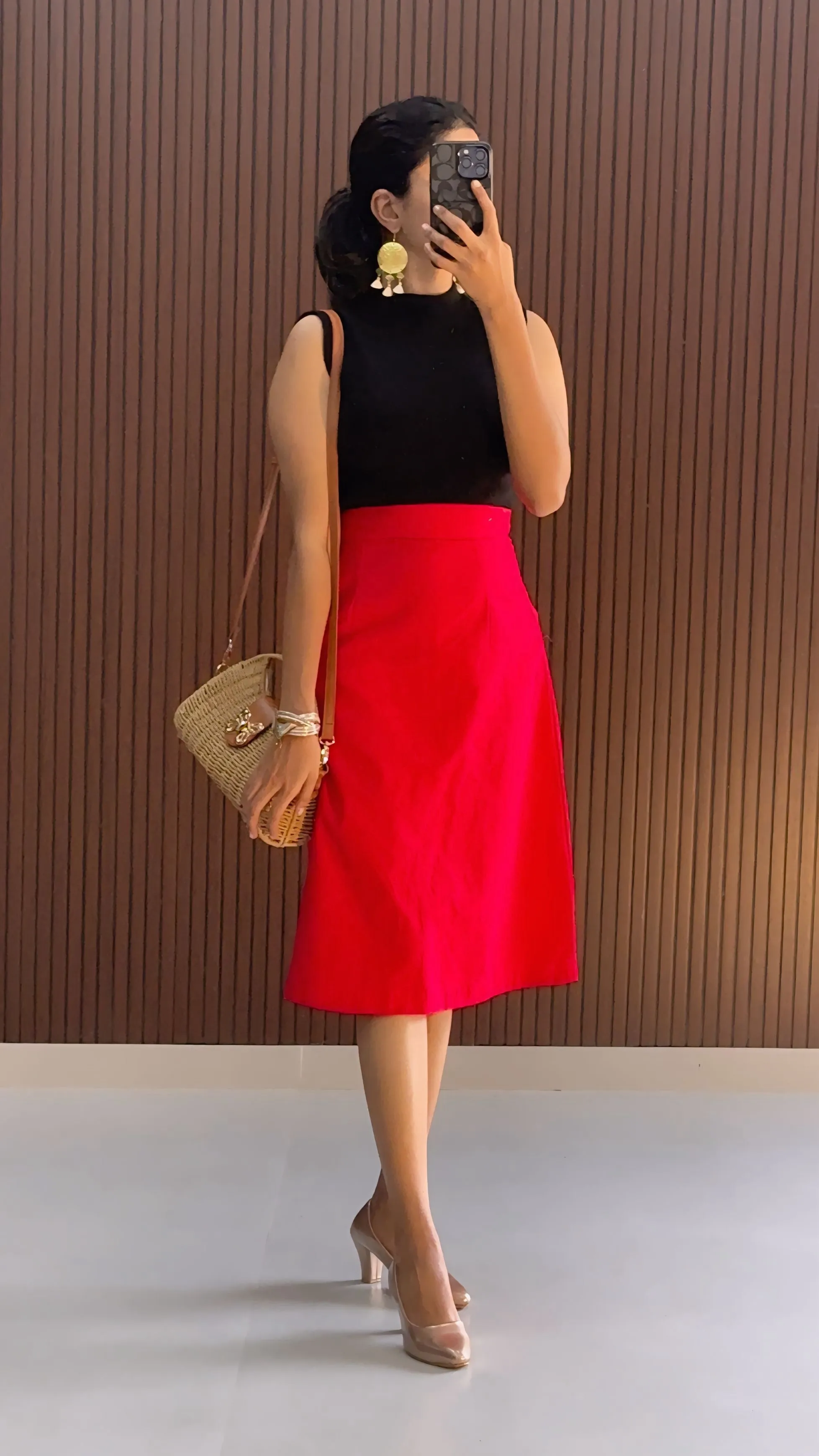 Candle  skirt and Top Combo