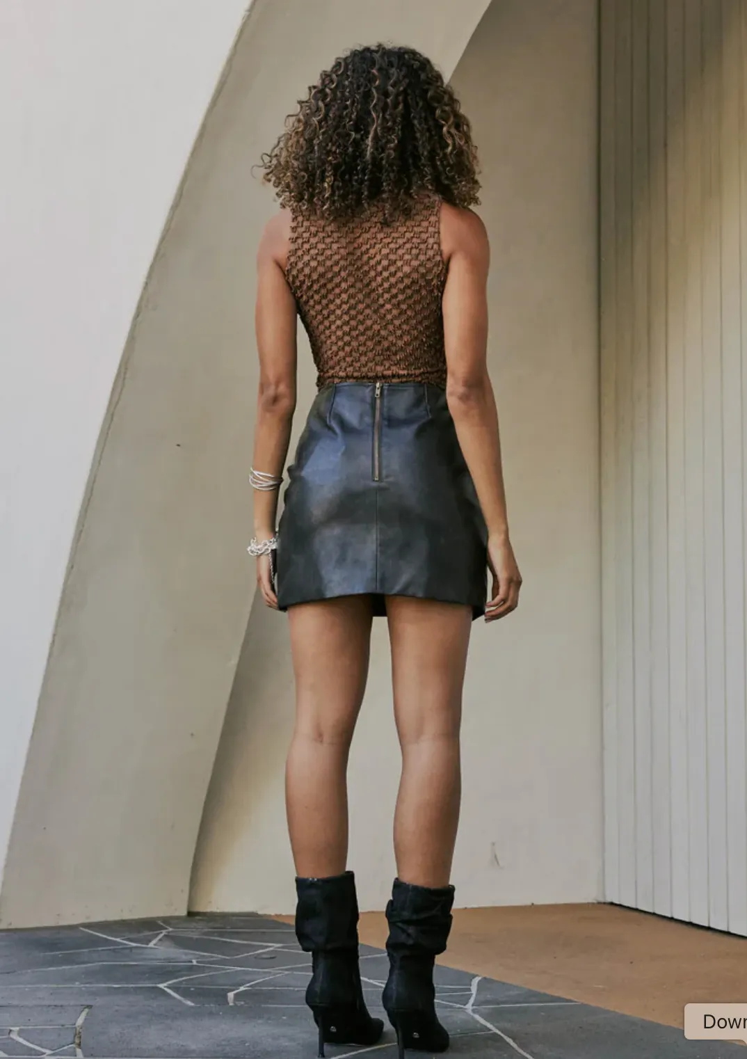 Casey Skirt - Chestnut