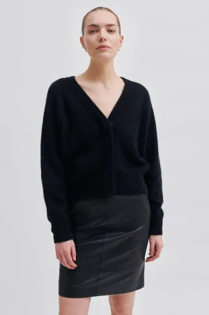 Francie Mini Leather Skirt
