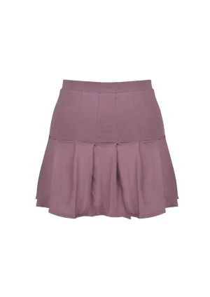 Hemera Skirt In Plum