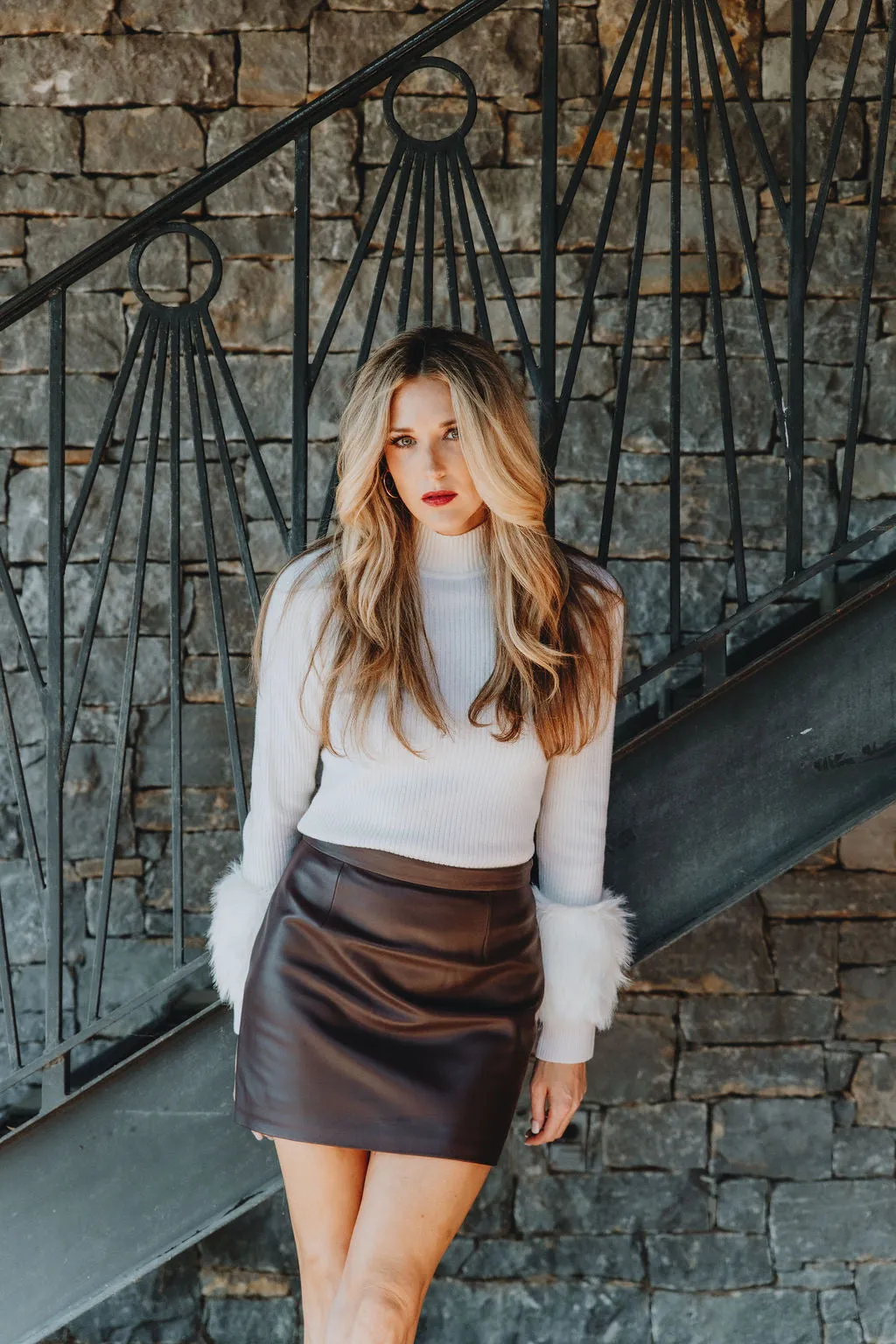 Iro Eliou Skirt in Chocolate