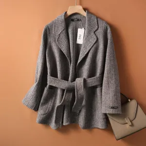Loose Double-sided Woolen Coat