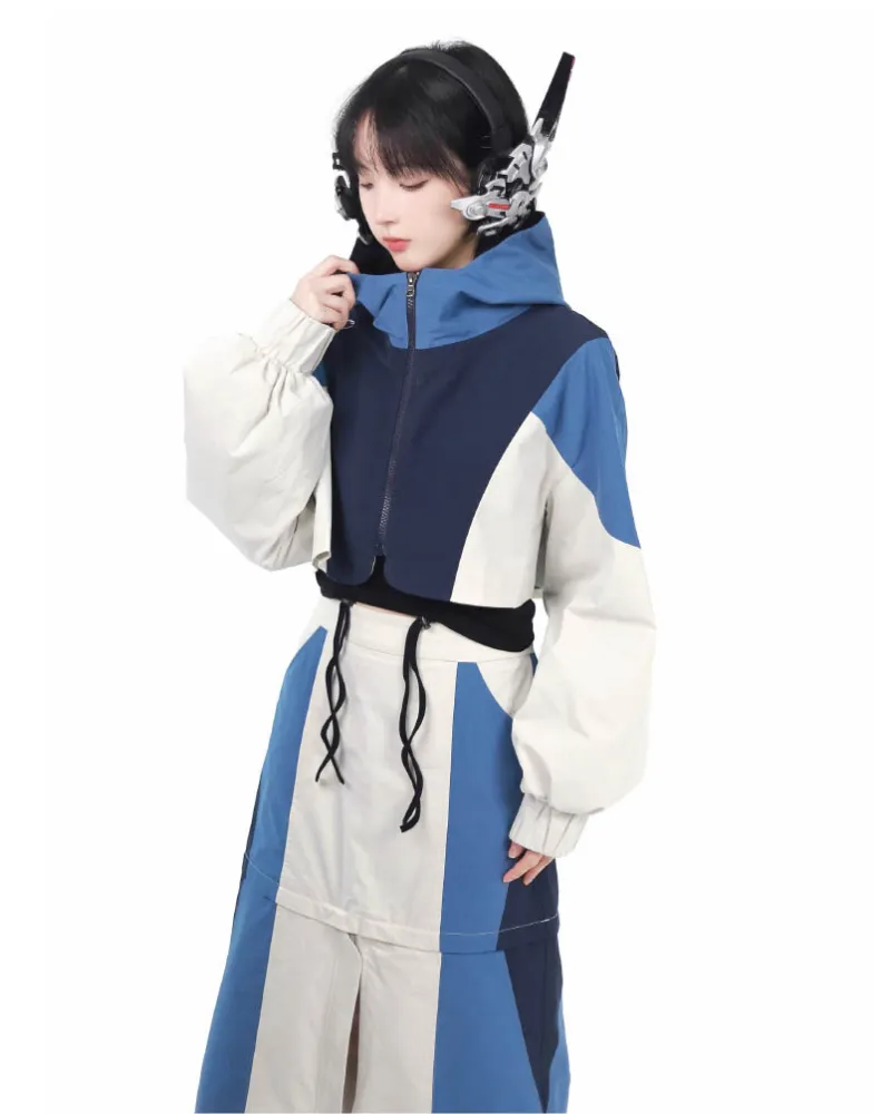 Mechanical Futuristic Jacket Skirt Set（Sold Separately）