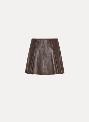 Nappa Skirt - Cacao
