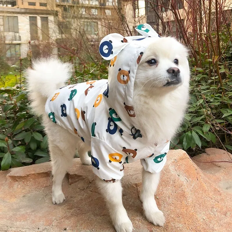 Printed Rain Coat