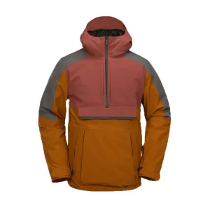 Volcom - Brighton Pullover Snowboard Jacket - Caramel NEW FOR 2025 SALE