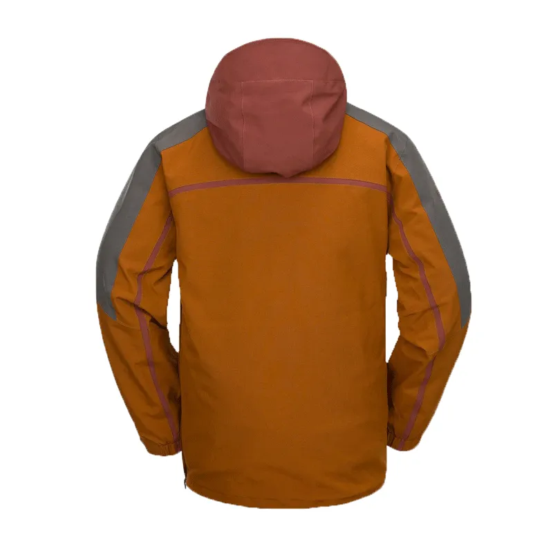 Volcom - Brighton Pullover Snowboard Jacket - Caramel NEW FOR 2025 SALE