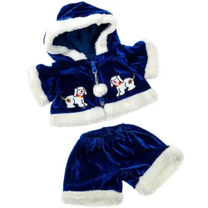 Winter Fur Coat Set 16" Outfit