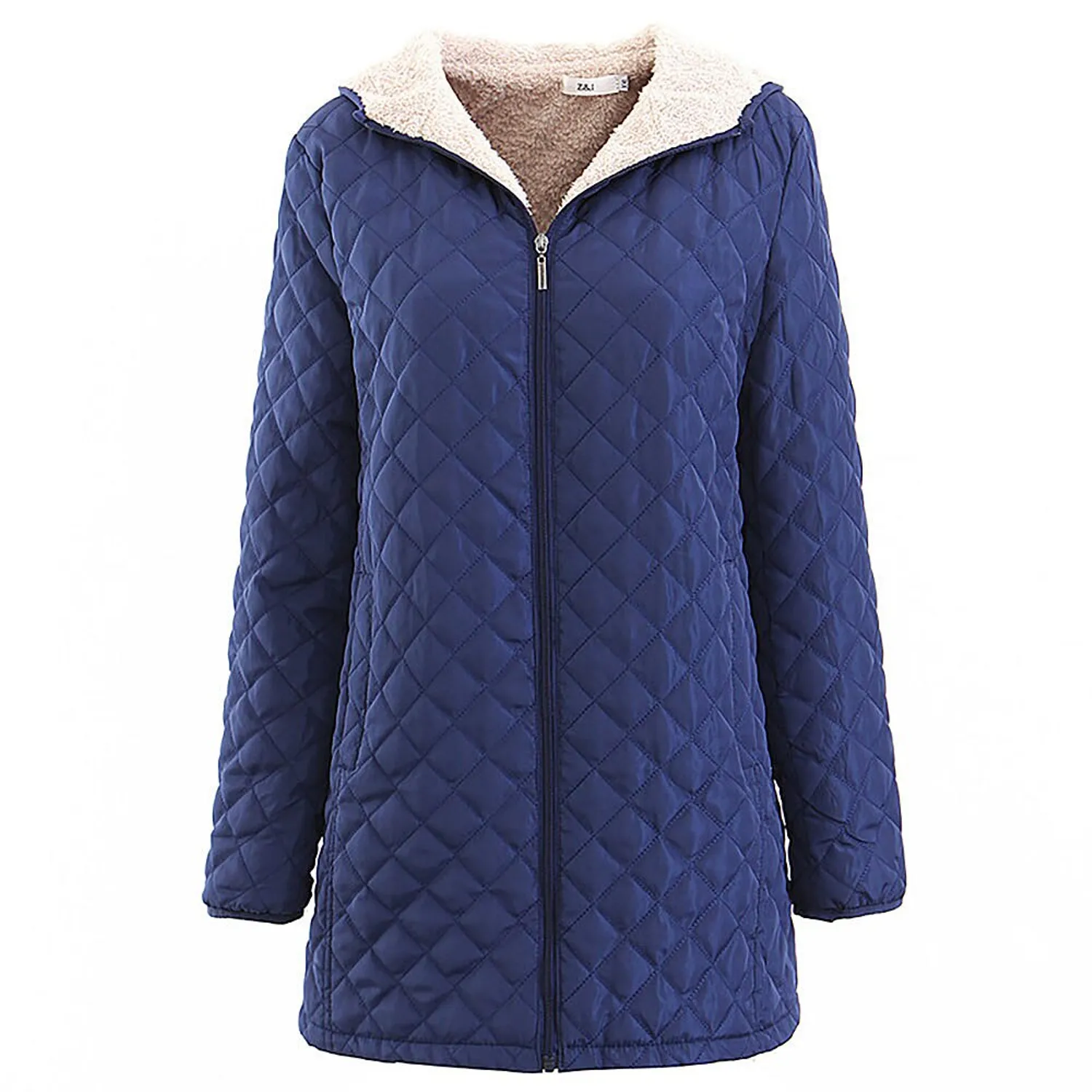 Women's Winter Casual Hooded Zipper Parka