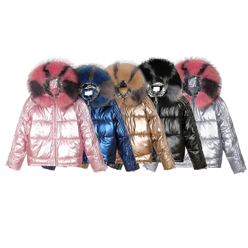 Women's Winter Warm Waterproof Hooded Parka With Fur