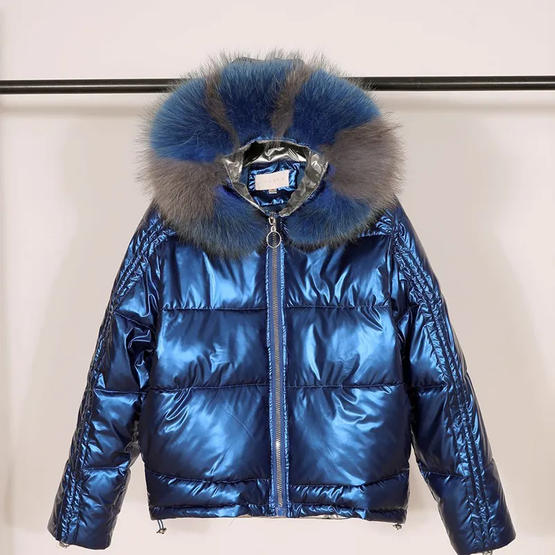 Women's Winter Warm Waterproof Hooded Parka With Fur