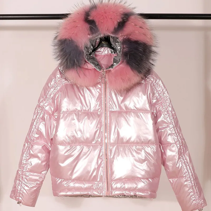 Women's Winter Warm Waterproof Hooded Parka With Fur